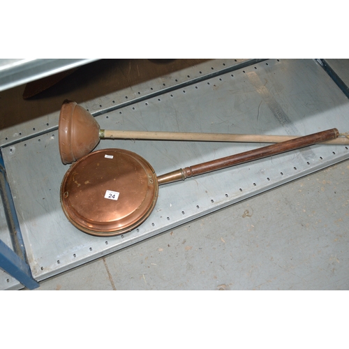 copper pan & other
