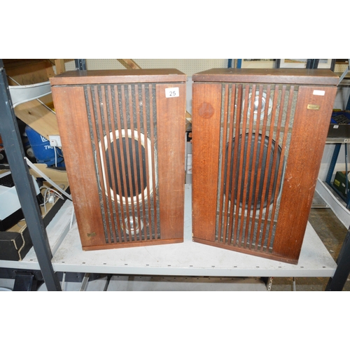 25 - 2 kef speakers