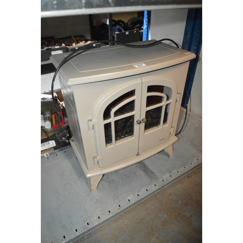 57 - electric fire heater