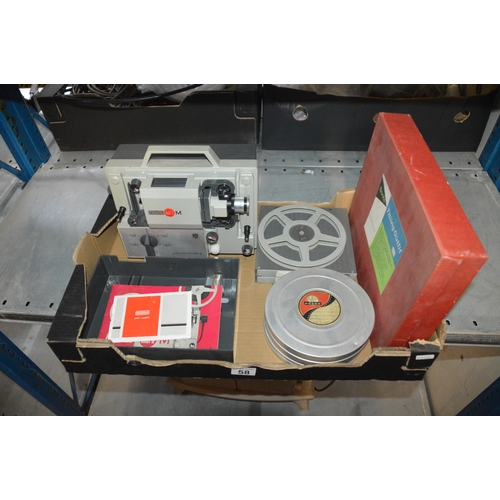 vintage projector & accessories