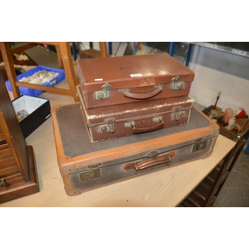 3 vintage cases