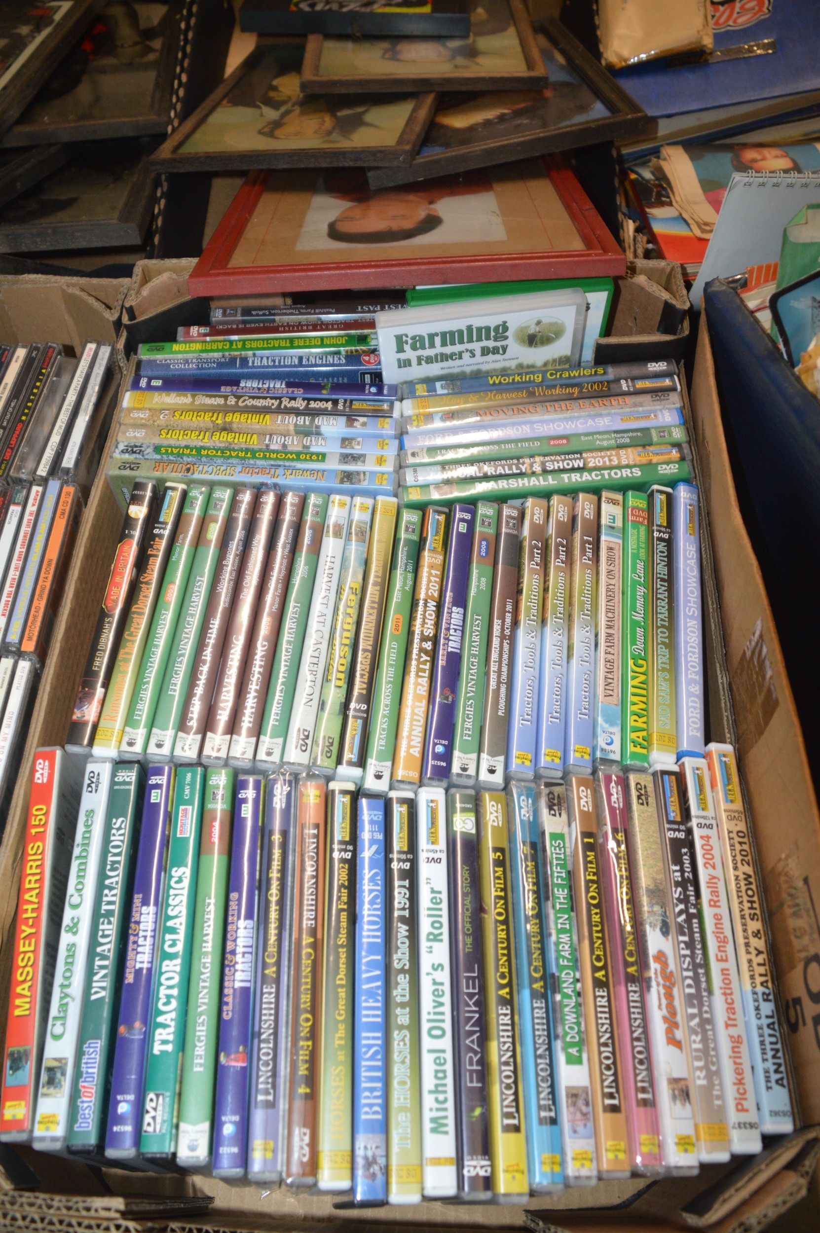box of dvds