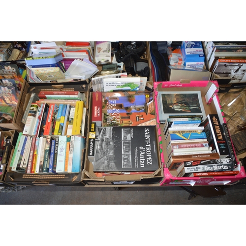 105 - 3 boxes of books