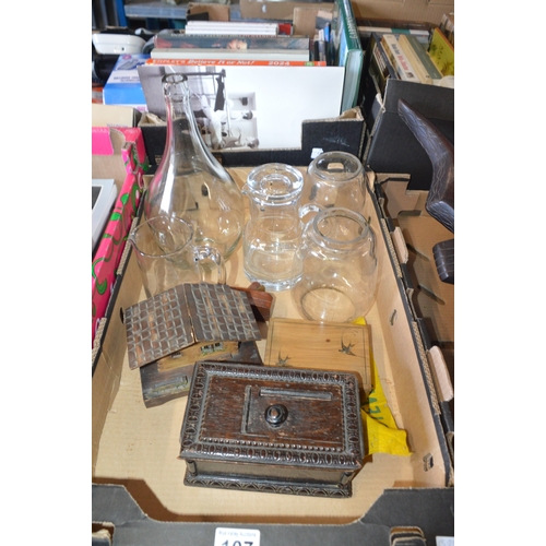 107 - box of misc. items