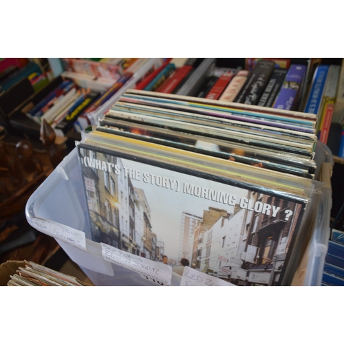 110 - box of vinyl record lps