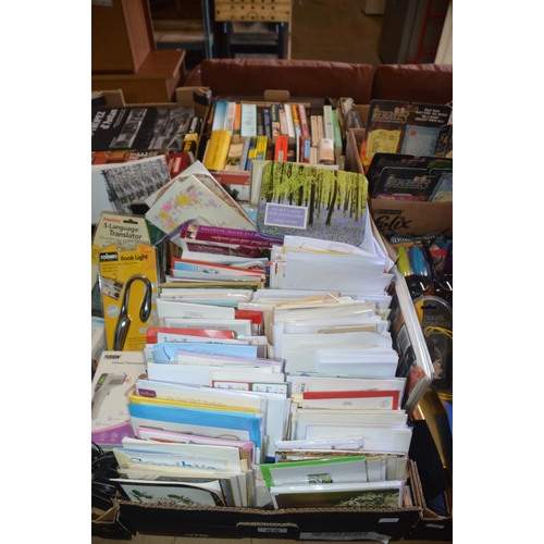 85 - box of assorted gift cards & envelopes