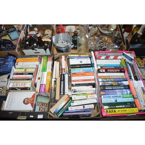 87 - 3 boxes of assorted books