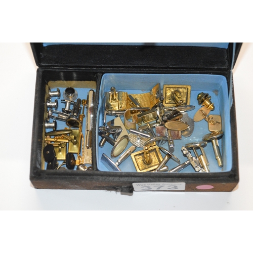 373 - box of cufflinks