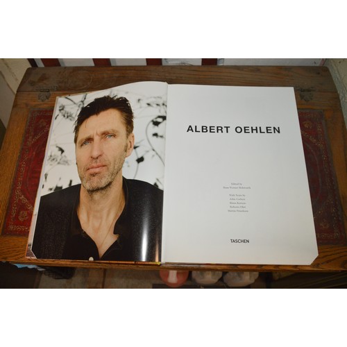 337 - *sample copy* of albert oehlen's monograph book