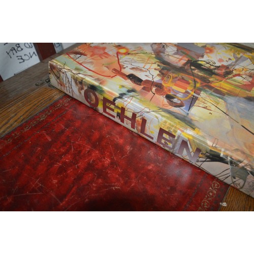 337 - *sample copy* of albert oehlen's monograph book