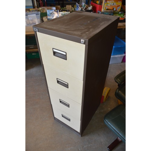 metal filing cabinet