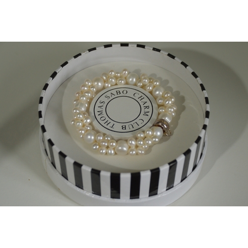 19 - Thomas Sabo freshwater pearl bracelet