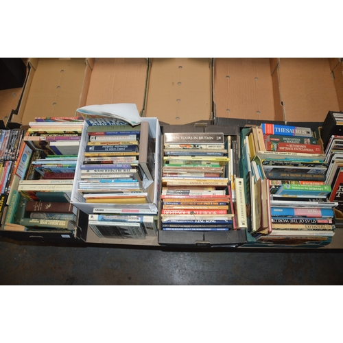 53 - 4 boxes of books