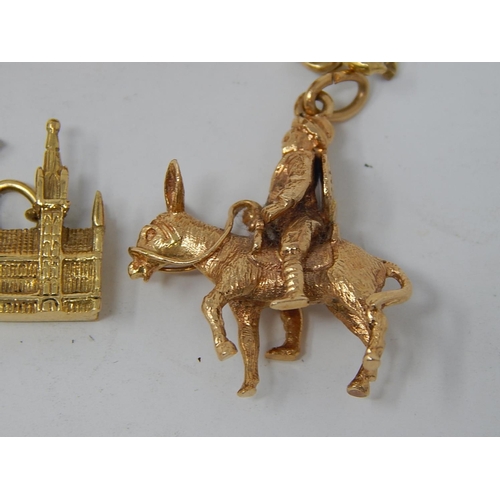 33 - Quantity of Mostly 18ct Gold Jewellery Including Charms. Gross weight 21.7g