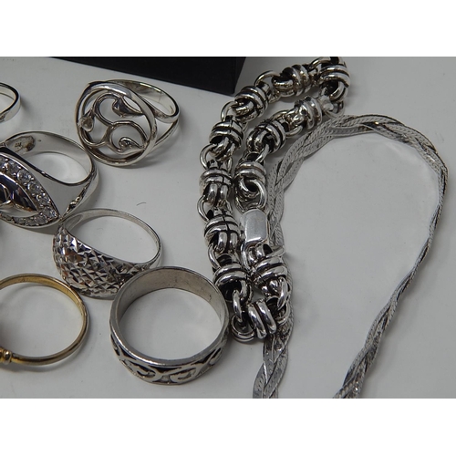 84 - A Large Quantity of Silver Jewellery