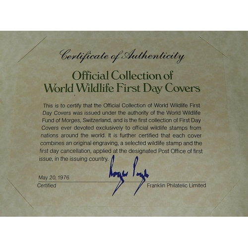 860 - The Official Collection of Wildlife First Day Covers 1976