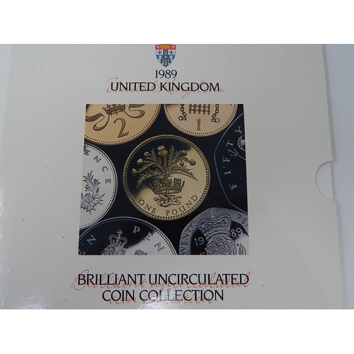 861 - 1989 UK Brilliant Uncirculated Coin Collection.