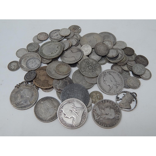 307 - Quantity of Silver English & Foreign Coins.