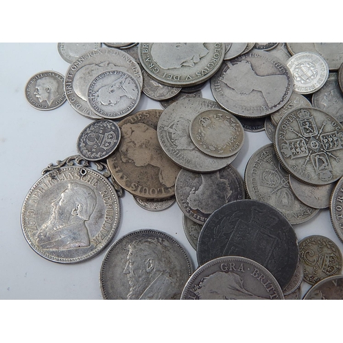 307 - Quantity of Silver English & Foreign Coins.