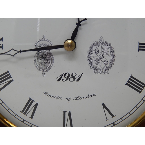 235 - Comitti of London: Charles & Diana Royal Wedding Bracket Clock, one of a limited edition issued in 1... 