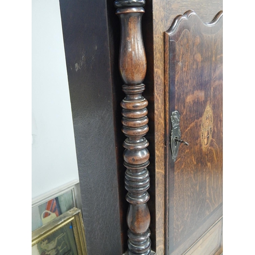 250 - 18th Century 8 Day Longcase Clock c.1780 with Date Dial & Further Subsidiary Dial in Mahogany Case, ... 