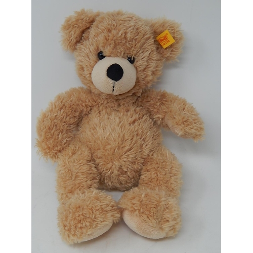 815 - Steiff Teddy Bear with Button & Label to ear. Height 29cm