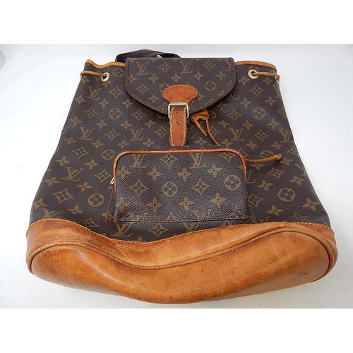 841 - Large Louis Vuitton Back Pack Bag