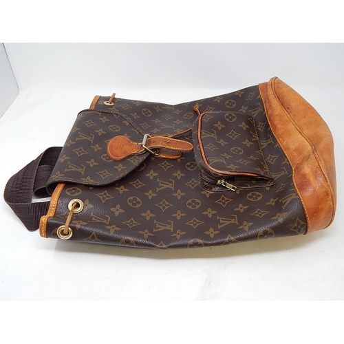 841 - Large Louis Vuitton Back Pack Bag