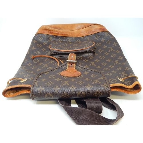 841 - Large Louis Vuitton Back Pack Bag