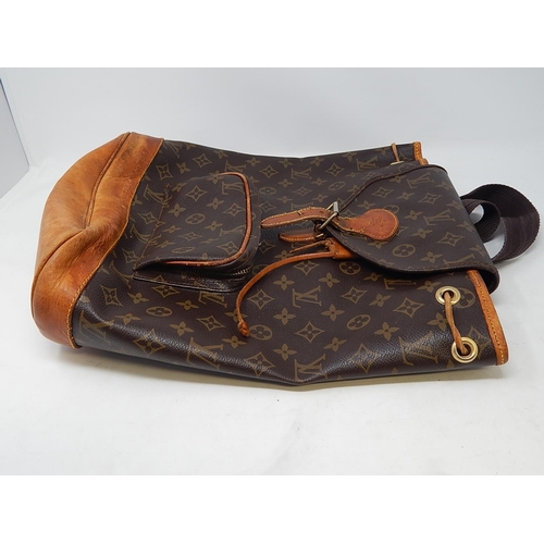 841 - Large Louis Vuitton Back Pack Bag