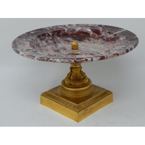 840 - 19th Century Ormolu & Marble Tazza