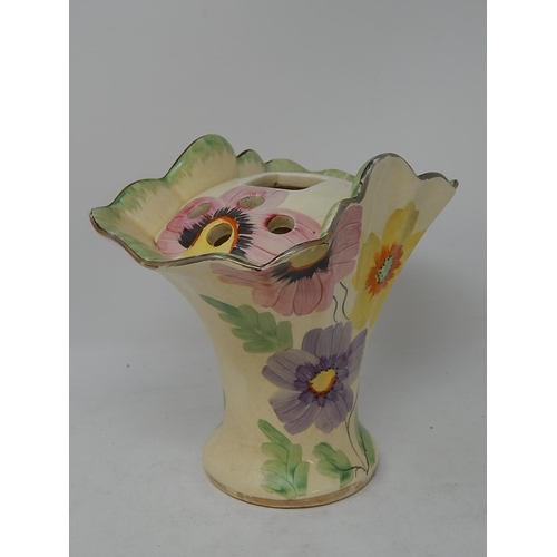 487 - Art Deco 1930's Arthur Woods Flower Vase.