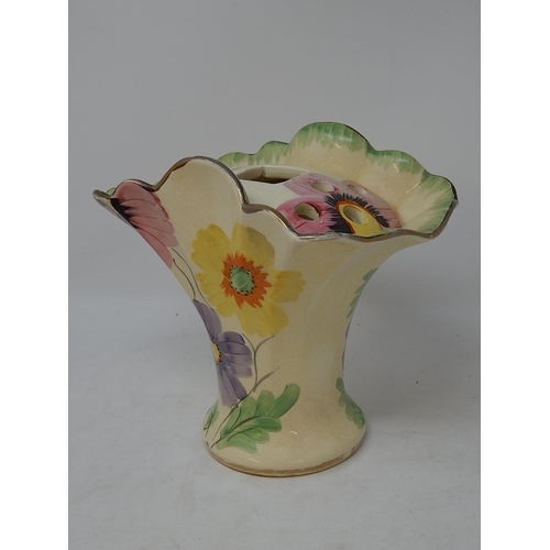 487 - Art Deco 1930's Arthur Woods Flower Vase.