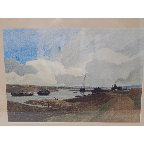 503 - John Sell Cotman: Yarmouth River c.1804