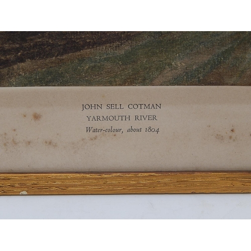 503 - John Sell Cotman: Yarmouth River c.1804