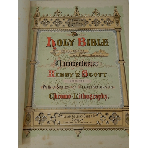 508 - Victorian Family Bible.