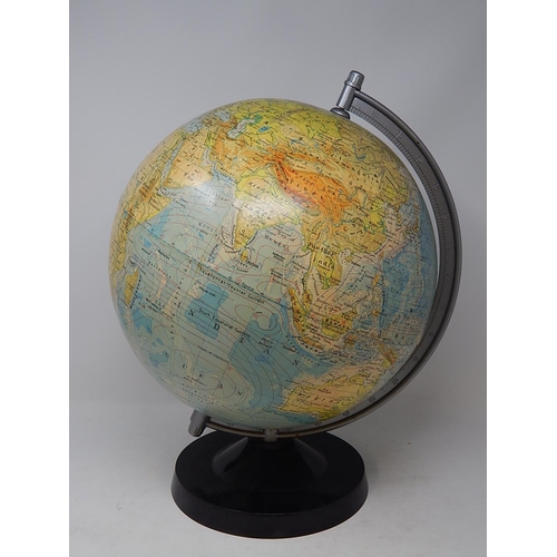 863 - Rath Physical Globe: Germany.