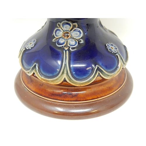 313 - Royal Doulton Vase together with a Large Royal Doulton Pot A/F