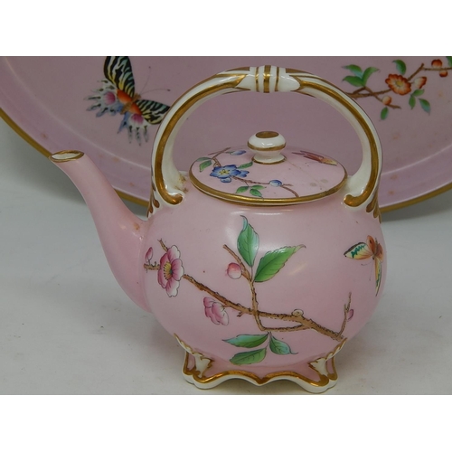 314 - Grainger Worcester Tea Set on Tray.