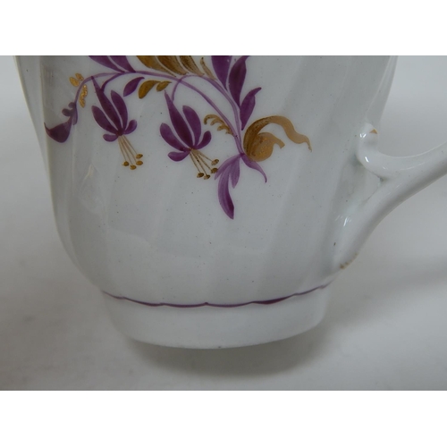 315 - Worcester: Early c.1775 Cup & Saucer