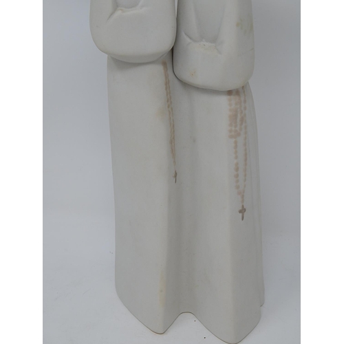 326 - LLadro: Figure of Two Nuns. 32cm high