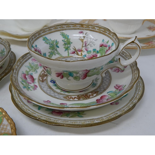 331 - Two Coalport Trios together with 2 x Coalport Coffee Cups & Saucers, a Wedgwood Trio & 4x Hammersley... 