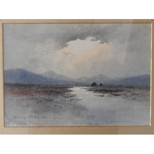 416 - WILLIAM PERCY FRENCH: 1854-1920: Watercolour on paper. Measures: 40cm x 32cm framed: 27cm x 19cm unf... 