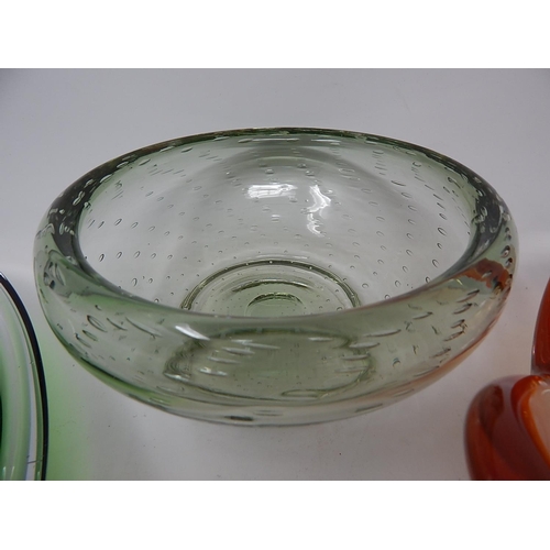 363 - 5 x Studio Glass Bowls