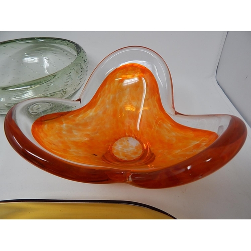 363 - 5 x Studio Glass Bowls