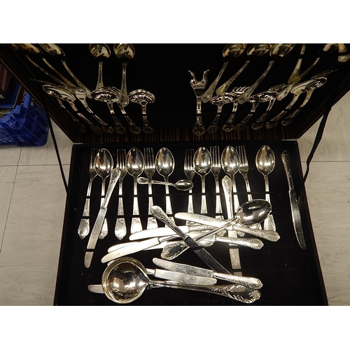 4 - Box of Silver Plated Items, Box of Cutlery etc