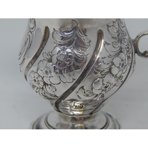 15 - George III Silver Cream Jug, Hallmarked London 1767. Height 9cm: Weight 71g