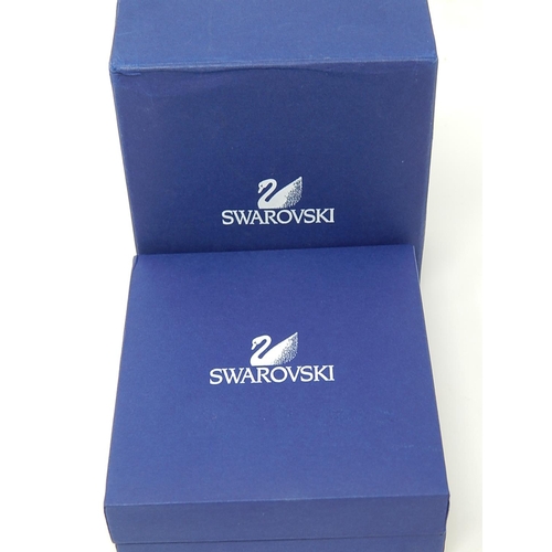 129 - Pair of Swarovski Earrings in Original Box