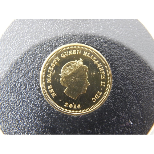 651 - Gold Coin Commemorating 