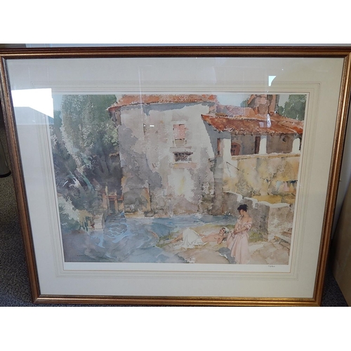 206 - William Russell Flint: (1880-1969) Limited Edition Print 779/850 with Gallery Blind Stamp. Framed & ... 